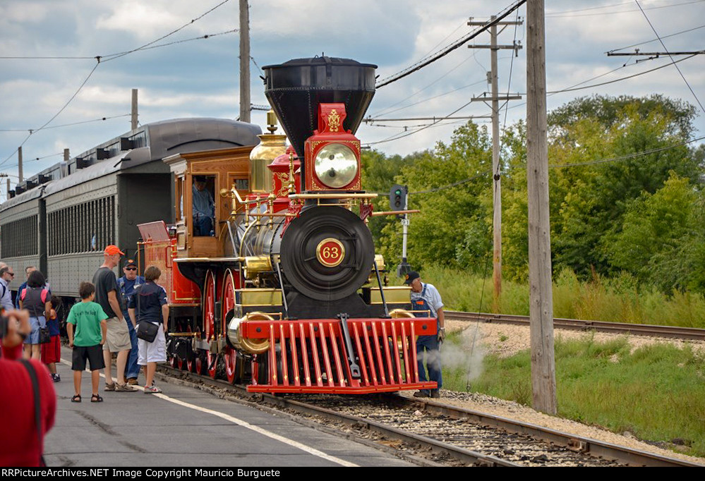 CPRR Leviathan Steam Locomotive